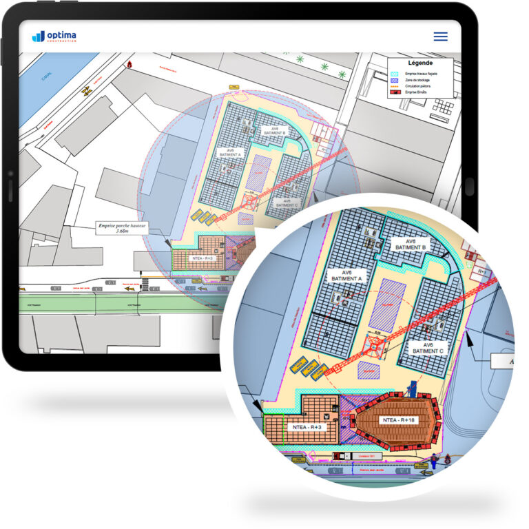 Expertise bureau d'études OPC - Organisation de chantier : Plan d'installation et logistique